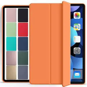DuraSafe Cases for iPad 2 3 4 Gen [iPad 4th iPad 3rd iPad 2nd Old Model ] 9.7 Inch A1458 A1416 A1395 MD522LL/A MD525LL/A MD516LL/A MG932LL/A Durable Supportive Dual Angle Stand Cover - Orange