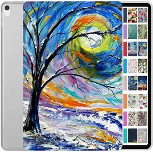 DuraSafe Cases for iPad Pro 12.9 2nd Gen 2017 Hard Back Printed Case A1670 MQDC2LL/A MQDD2LL/A MQDA2LL/A A1671 MP6H2LL/A MP6J2LL/A MP6G2LL/A MPL02LL/A MPL12LL/A A1821 MQEF2LL/A - Color Emblem