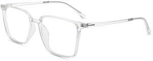 Firmoo Oversized Blue Light Blocking Glasses, Anti Digital Eyestrain Computer Glasses Scratch TR Lightweight Eyewear Frames