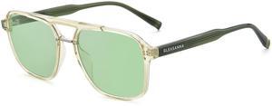 GLEASANNA Sleep Glasses for 99.9% Blue Light Glasses Dual AR Coatings Green Lens for Computer Gaming Reduce Eyestrain