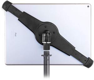 GRIFITI NOOTLE Music MIC Stand RETROFIT Universal Tablet Mount and Music Adaptor 5/8" 27 Female to 1/4" 20 Male Adjustable Mini Ball Head Tablet Mount for 7-11 INCH Small to Standard Tablets and IPADS