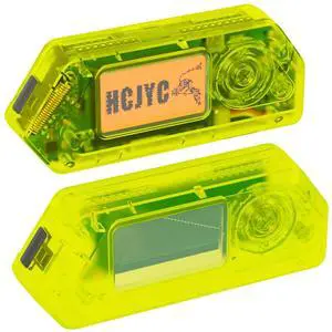 HCJYC Transparent Hard Case for Flipper Zero (Green)
