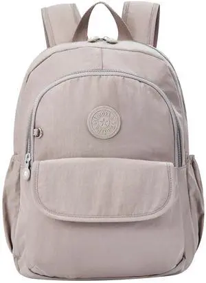 Vendra Moka Compact Hiking Nylon Waterproof Laptop Backpack Purse for Women and Men, Small Lightweight Travel Casual Outdoor Dayback