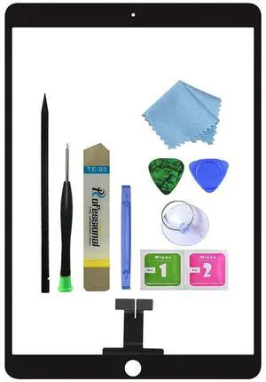 Zentop for Black iPad Air 3 3rd Generation 2019 10.5 inch Touch Screen Digitizer Glass Replacement (Not LCD) Modle A2152 A2123 A2153 A2154 with Toolkit.