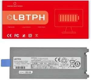 LBTECH CF-VZSU48 Laptop Battery Replacement for Panasonic Toughbook CF-19 CF19 CF-VZSU48U VZSU28 VZSU50 VZSU48CJS VZSU48R VZSU87R 10.65V 5700mAh