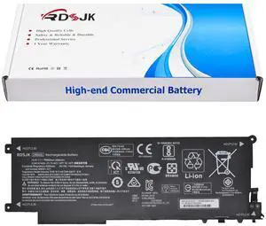 RDSJK DN04XL Laptop Battery for HP ZBook X2 G4 3FB84UT 3FB88UT 3JY49UT 3JY50UT 3UA47UT 3WP24UT 3XP65UT 3XT78UT 3TP54UT 3YF75UT Series HSTNN-DB7P 856301-2C1 856843-850 856843-855 HSN-Q01C 15.4V 70Wh
