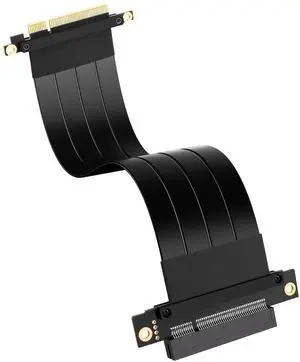 SinLoon PCIe 3.0 X8 Extension Cable PCI-E 8X Male to Female Riser Cable 25CM (180 Degree M/F)