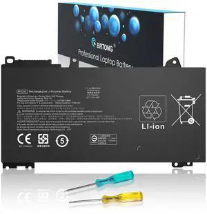 BRTONG RF03XL Laptop Battery Replacement for HP ProBook 430 440 445 450 455 455R G6 G7 ZHAN 66 Pro 13 14 15 G2 G3 Series RF03045XL RE03XL HSTNN-OB1Q HSTNN-DB9A HSTNN-UB7R L83685-AC1 L32656-005