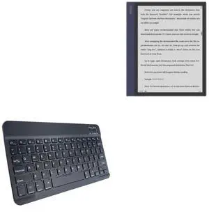 BoxWave Keyboard (Bluetooth, SlimKeys, Jet Black) for Onyx Boox Note Air