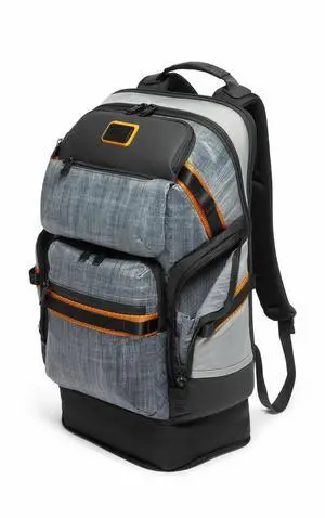 TUMI - Alpha Bravo Nomadic Backpack - Durable Carry On Backpack - 18.8" X 15.0" X 9.0" - Fits up to 15" Laptop - Steel