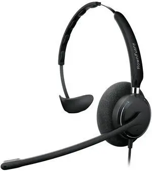 USB Headset with Microphone for PC, Computer Headset with Call Answer Button for MS Teams & IP Phones, Wired Headphone with Noise Reduction Microphone, Lightweight Design for All-Day Comfort (Black)