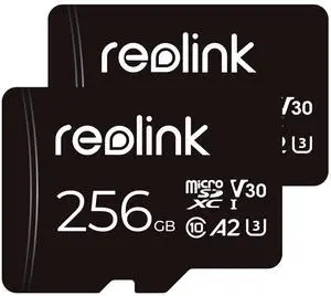 REOLINK 256GB microSDXC Memory Card 2 Pack