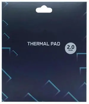 Thermal Pad 12.8 W/mK, 120x120x2mm, Non Conductive Silicone Thermal Pads for Laptop Heatsink/GPU/CPU/LED Cooler (2mm)
