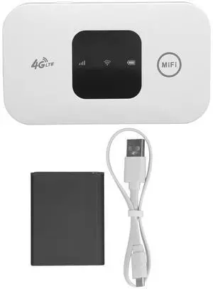 Yosoo Health Gear Portable 4G Mobile Hotspot, USB High Speed Stable Portable Router Pocket Mobile Network Modem, Network Router with SIM Card Slot for Phone Laptop Desktop