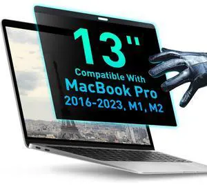 Magnetic Privacy Screen Compatible with MacBook Air 13" 2016, 2017, 2018, 2019, 2020, 2021, 2022, 2023, M1, M2 Anti-Blue Light Laptop Screen Protector Filter Blue Light Blocking Filter