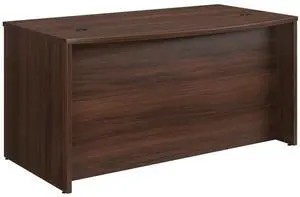 OfficeWorks by Sauder Affirm 60'' Bow Front Desk Shell, L: 34.25'' x W: 59.06'' x H: 29.29'', Noble Elm
