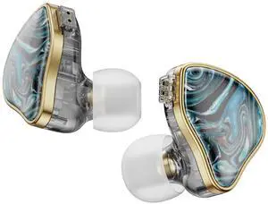 NICEHCK NX7 MK4 in Ear Earbuds, 7 Driver Earbud HiFi in Ear Monitor, Wired Headphones, Gaming Earphones, Replaceable Tuning Filters, Detachable Cable for Musician Audiophile (4.4mm 0.78 2PIN)