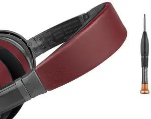 SOULWIT Replacement Headband Pad Kit for Bose QuietComfort 15(QC15)/QuietComfort 2(QC 2) Headphones, Easy DIY Installation - Burgundy
