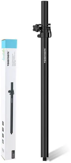Vondynote Speaker Pole for Subwoofer Height Adjustable Fits M20 Threaded Mount and 35mm Mount Speaker Extender