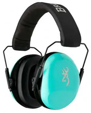 Browning, Hearing Protector, Buckmark for Her, Aqua
