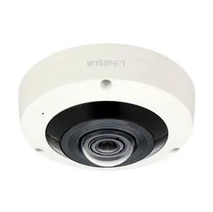 Hanwha XNF-8010RV X-Series 6MP Network Outdoor Fisheye Camera 1.6mm Fixed Lens.