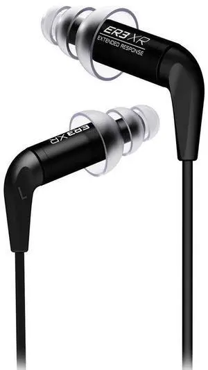 Etymotic ER3XR Extended Response Earphone,Black