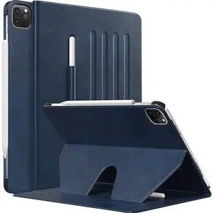 Sahara - Indy Series Folio Case for iPad Pro 11" (2nd, 3rd, and 4th Gen 2020-2022), iPad Air 11" (M2 2024/M3 2025), Navy, (TB00007)