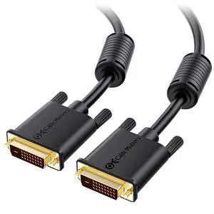Cable Matters Long DVI Cable with Ferrites - 50ft, DVI Dual Link Cable