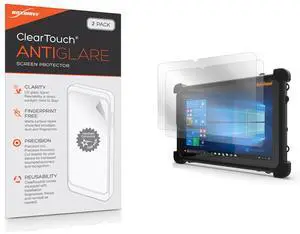 BoxWave Screen Protector Compatible with MobileDemand xTablet Flex 10B - ClearTouch Anti-Glare (2-Pack), Anti-Fingerprint Matte Film Skin