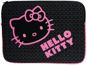 HELLO KITTY Kt4311bp 9-11" Notebook Sleeve (Black) (KT4311BP)