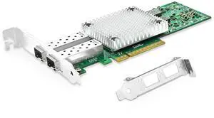 10Gb PCI-E NIC Network Card, Dual SFP+ Port, with Original Intel X710 DA2 Chipset,PCI Express 3.0 X8,Ethernet Converged Network Adapter Support Windows Server/Linux/VMware Compare to Intel X710-BM2