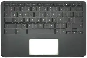 Jxjslp Replacement Upper Case Palmrest for HP Chromebook 11 G8 EE Series Laptop Keyboard Assembly Top Cover L90339-001 L90338-001 L92832-001