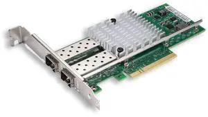 10Gb Ethernet NIC Network Card, Dual SFP+ Ports with Original Intel 82599ES Controller, PCI Express X8, Compare to Intel X520-DA2 Converged Network Adapter
