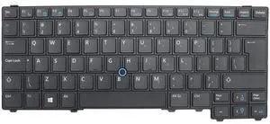 Abakoo New Replacement for Latitude E5440 PK130WQ3B00 MP-13B73USJ698 03KK86 PK130WQ1B00 9Z.N9ULN.101 NSK-LD1BC 01 US Keyboard Backlit