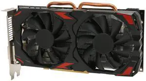 RX 580 Gaming Graphics Card, Fan 256bit 8GB GDDR5, 60Hz Output 4K Resolution, 16 PCI Express 3.0 Gaming Graphics Card for Home Office