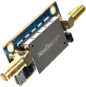 Nooelec SAWbird GOES Barebones - Premium Dual Ultra-Low Noise Amplifier (LNA) & Saw Filter Module for NOAA (GOES/LRIT/HRIT/HRPT) Applications. 1688MHz Center Frequency