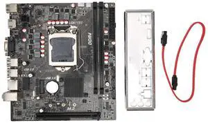Ciciglow H110 Micro ATX Motherboard, DDR4 SO DIMM, PCIe 3.0, SATA3.0, M.2 HDMI VGA USB3.0/2.0, Supports i5 6500 i7 6700 CPU