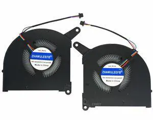 ZHAWULEEFB Replacement New CPU+GPU Cooling Fan for Gigabyte AERO 16 AERO 17 YE5 XE5 RP86YE RP87YE5 FP2D DFSCL12E064867 FP2F DFSCM227163927 12V 1AFan Thickness 7mm
