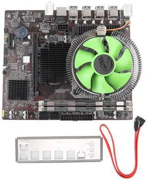 PC CPU Motherboard Set,X58 Desk Top PC Motherboard Set,for Intel Xeon X5650 CPU High Air Volume Radiator,8G Memory Main Board Set
