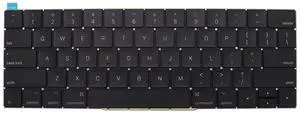 Abakoo New Replacement Keyboard Compatible with M Book Pro 13" & 15" A1706 & A1707 Laptop, Black, US Layout, Backlit