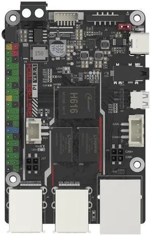 BIGTREETECH Pi Control Board 64bit Quad Core, 1GB DDR3L 40-pin GPIO Compatible with SKR MINI E3 V3.0/Octopus V1.1/Pro, SKR V1.4 Turbo/Kraken/SKR 3 to Run Klipper