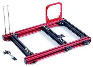 Yoidesu Micro ATX Open Air Case Bracket, Personality DIY Chassis Bracket,Aluminum Alloy Open Frame Test Bench,Computer Game Chassis Rack,DIY Kit