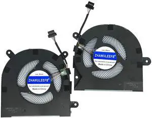 ZHAWULEEFB Replacement New Laptop CPU + GPU Cooling Fan for Intel NUC M15 Genuine xpg Xenia Xe BC57 Kit 11 Series EG50040S1-CJ20-S9A EG50040S1-CJ10-S9A DC5V 2.50W Fan