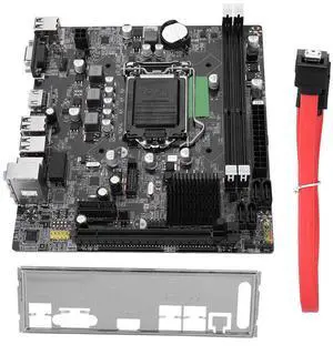 LGA 1155 Motherboard,Desktop Computer Motherboard USB3.0 SATA Mainboard,Support VGA + Output for Intel B75