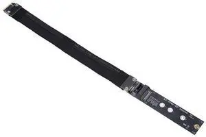 ASHATA Extension Cable for M.2 NVMe SSD,20cm M.2 NVMe SSD Solid State Drive Extension Cable for PCI-E 3.0 x4 Full Speed