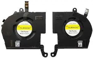 TXLIMINHONG New CPU and GPU Cooling Fan for DELL Alienware x14 DC28000YCSL DC28000YBSL EG50050S1-CJ40-S9A EG50050S1-CI90-S9A 0005GP 0XVCHN DC5V