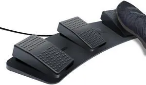 PCsensor Foot Pedal PC Triple Foot Switch Programmable Keyboard Customized Hotkey Video Game Office Equipment Control HID