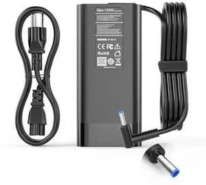 Ruilezyo 135W Laptop Charger Compatible with HP Spectre X360 15 16 2-in-1 16t-f100 15t-df1 15-df 16-f Business Laptop Pavilion Gaming 16 15 17 16-a 15-ec 15-cx 15-ec0751ms l15534-001 Power AC Adapter