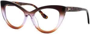 Zeelool Stylish Cat Eye Blue Light Blocking Glasses for Women ZJGA357815-02 Light-brown