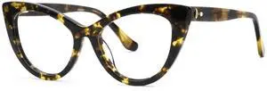 Zeelool Stylish Cat Eye Blue Light Blocking Glasses for Women ZJGA357815-04 Tortoise